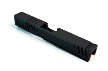 Image of Gun Cuts Shift Slide for Glock 19, No Optic Cut, Sniper Gray, GC-G19-SHF-SGR-NO