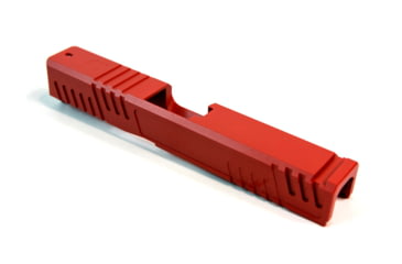 Image of Gun Cuts Shift Slide for Glock 19, No Optic Cut, USMC Red, GC-G19-SHF-URE-NO