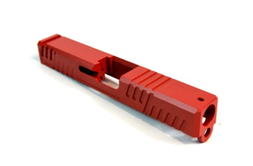 Image of Gun Cuts Shift Slide for Glock 19, No Optic Cut, USMC Red, GC-G19-SHF-URE-NO
