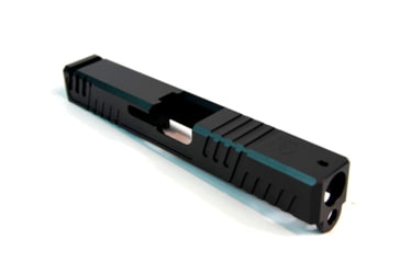 Image of Gun Cuts Shift Slide for Glock 19, Optic Cut, Graphite Black, GC-G19-SHF-GBL-RMR