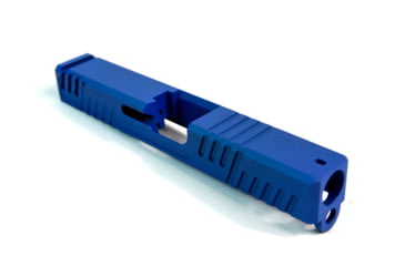 Image of Gun Cuts Shift Slide for Glock 19, Optic Cut, NRA Blue, GC-G19-SHF-NBL-RMR