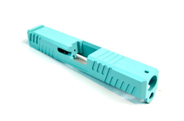 Image of Gun Cuts Shift Slide for Glock 19, Optic Cut, Robbins Egg Blue, GC-G19-SHF-REB-RMR