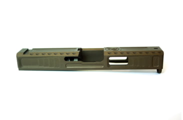 Image of Gun Cuts Viper Slide for Glock 19 Gen 3, No Optic Cut, Midnight Bronze, GC-G19-VIP-MBR-NO