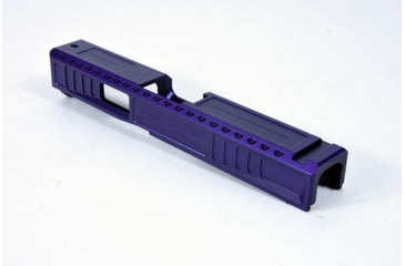 Image of Gun Cuts Viper Slide for Glock 19, No Optic Cut, Arctic Laser Blue, GC-G19-VIP-ALS-NO