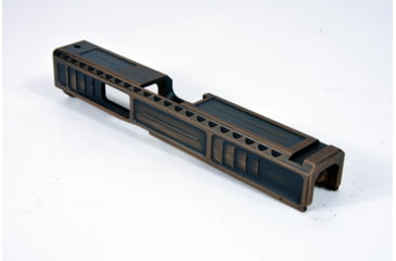Image of Gun Cuts Viper Slide for Glock 19, No Optic Cut, Battleworn Copper, GC-G19-VIP-COPBW-NO