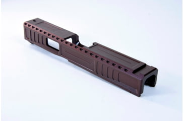 Image of Gun Cuts Viper Slide for Glock 19, No Optic Cut, Black Cherry Bomb, GC-G19-VIP-BCB-NO
