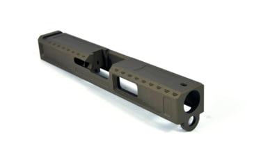 Image of Gun Cuts Viper Slide for Glock 19, No Optic Cut, Burnt Bronze, GC-G19-VIP-BBR-NO