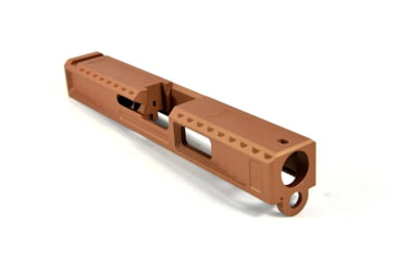 Image of Gun Cuts Viper Slide for Glock 19, No Optic Cut, Copper, GC-G19-VIP-COP-NO