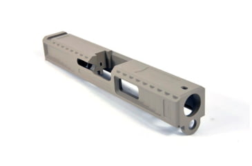 Image of Gun Cuts Viper Slide for Glock 19, No Optic Cut, Desert Sand, GC-G19-VIP-DSA-NO