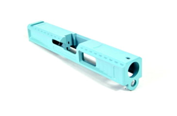 Image of Gun Cuts Viper Slide for Glock 19, No Optic Cut, Robbins Egg Blue, GC-G19-VIP-REB-NO