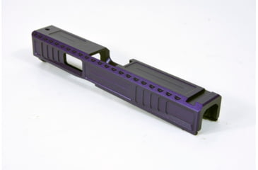 Image of Gun Cuts Viper Slide for Glock 19, No Optic Cut, Royal Purple, GC-G19-VIP-RPR-NO