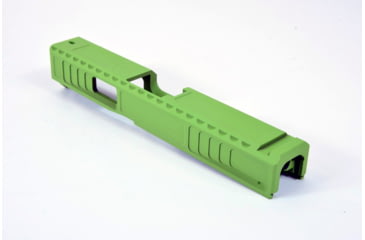 Image of Gun Cuts Viper Slide for Glock 19, No Optic Cut, Zombie Green, GC-G19-VIP-ZGR-NO
