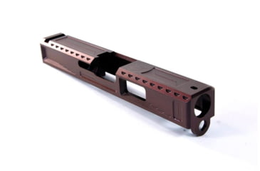 Image of Gun Cuts Viper Slide for Glock 19, Optic Cut, Black Cherry Bomb, GC-G19-VIP-BCB-RMR