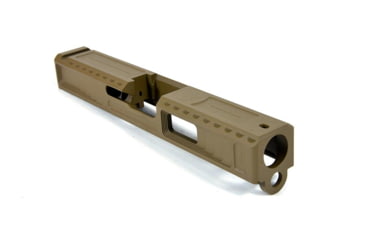 Image of Gun Cuts Viper Slide for Glock 19, Optic Cut, Coyote Tan, GC-G19-VIP-CTA-RMR