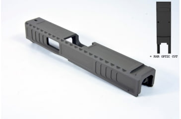 Image of Gun Cuts Viper Slide for Glock 19, Optic Cut, Flat Dark Earth, GC-G19-VIP-FDE-RMR