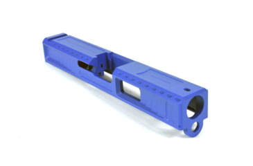 Image of Gun Cuts Viper Slide for Glock 19, Optic Cut, NRA Blue, GC-G19-VIP-NBL-RMR