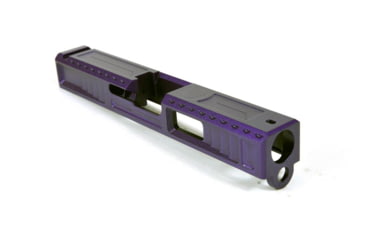 Image of Gun Cuts Viper Slide for Glock 19, Optic Cut, Royal Purple, GC-G19-VIP-RPR-RMR