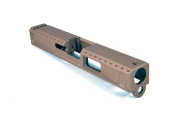 Image of Gun Cuts Viper Slide for Glock 19, Optic Cut, Smoked Bronze, GC-G19-VIP-SBR-RMR