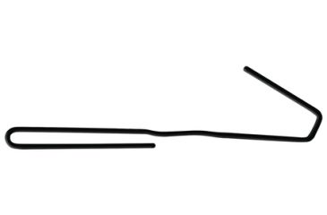 Image of Gun Storage Solutions Clipstand Handgun Display Stand Clips To Glass Shelving Ten Per Package