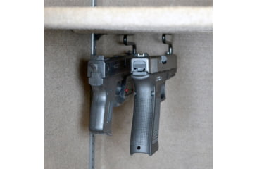 Image of Gun Storage Solutions Gss Back-under Handgun Hangers 2-pack