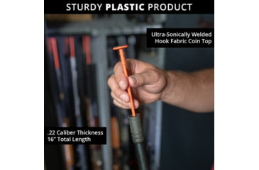 Image of Gun Storage Solutions Gss Small Rifle Rod Kit 5 Orng Rifle Rods .22 Cal 19x15