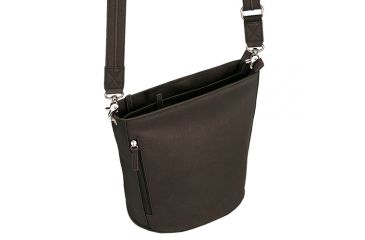 Image of Gun Tote'n Mamas Concealed Carry Bucket Tote w/Mernickle Holster, Brown GTM-19/BRN