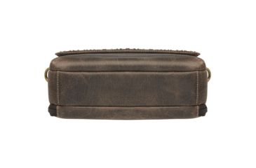 Image of Gun Tote'n Mamas Concealed Carry Clutch Purse, Distressed Leather, Brown, GTM-CZY/22
