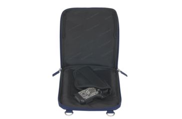 Image of Gun Tote'n Mamas Concealed Carry Raven Shoulder Pouch, Indigo, GTM-99/INDIGO