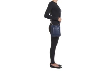 Image of Gun Tote'n Mamas Concealed Carry Raven Shoulder Pouch, Indigo, GTM-99/INDIGO