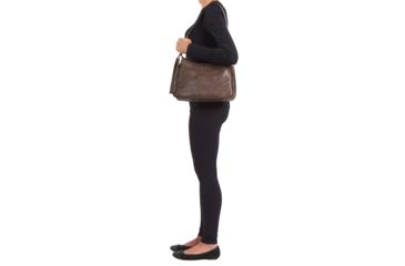 Image of Gun Tote'n Mamas Concealed Carry Hobo Purse, Distressed Leather, Brown, GTM-CZY/70