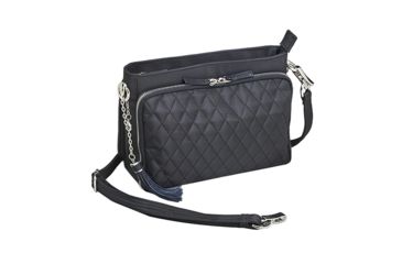 Image of Gun Tote'n Mamas Quilted Microfiber Shoulder Clutch, Black 290675