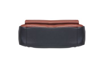 Image of Gun Tote'n Mamas Concealed Carry Slim X-Body, Pebble Grain Cowhide, Cinnamon/Black, GTM-98/CINM