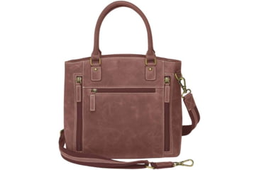 Image of Gun Toten Mamas Distressed Leather Town Tote - Womens, Red, GTM-CZY-51/RED