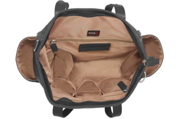 Image of Gun Toten Mamas Oversized Leather RFID Travel Tote - Womens, Black, GTM-107/BK