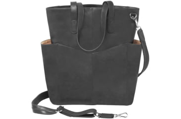 Image of Gun Toten Mamas Oversized Leather RFID Travel Tote - Womens, Black, GTM-107/BK