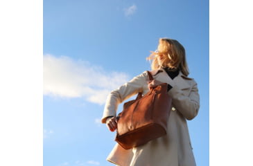 Image of Gun Toten Mamas Oversized Leather RFID Travel Tote - Womens, Tan, GTM-107/TN