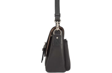 Image of Gun Toten Mamas Satchel, Cowhide With Suede - Womens, Black, GTM-36/BK