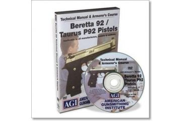 Image of Gun Video DVD - AGI: Beretta 92/Taurus PT-92 Pistols X0073D
