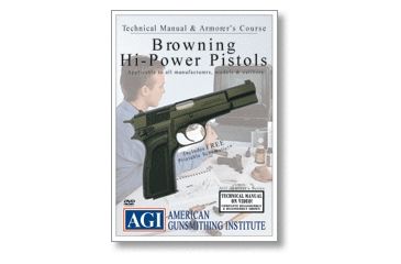 Image of Gun Video DVD - AGI Technical Manual - Browning Hi-Power Pistol X0065D