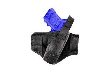 Image of Gunmate Black Pancake/Belt Holster For Up To 4" Barrel Revolvers 21228