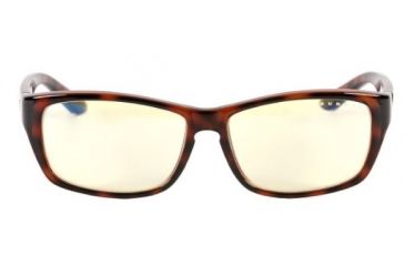 Image of Gunnar Optiks Crossover Micron 24K Sunglasses, Tortoise Frame, Amber Lens, MIC-02301
