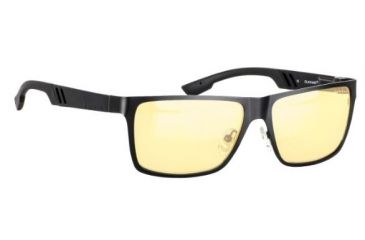 Image of Gunnar Optiks Crossover Vinyl Single Vision Prescription Sunglasses, Onyx Frame, VIN-00101SV
