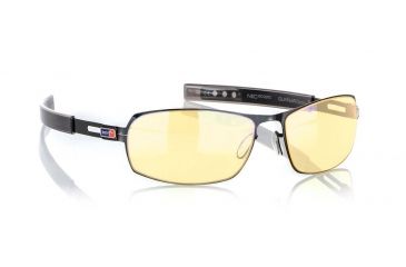 Image of Gunnar Optiks MLG Phantom Full Rim Advanced Video Gaming Glasses, Gloss Onyx Frame Finish, Gloss Onyx, Full Rim PHA-00101