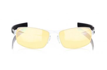 Image of Gunnar Optiks MLG Phantom Full Rim Advanced Video Gaming Glasses, Snow/Onyx Frame Finish, Snow/Onyx, Full Rim PHA-04201