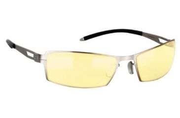 Image of Gunnar Optiks Office Sheadog Sunglasses, Mercury Frame, Amber Lens, G0005-C011