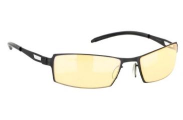 Image of Gunnar Optiks Office Sheadog Sunglasses, Onyx Frame, Amber Lens, G0005-C001