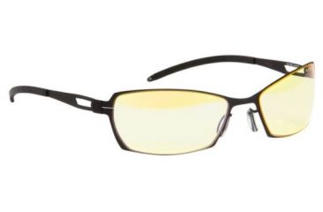 Image of Gunnar Optiks Office Sync Sunglasses, Onyx Frame, Amber Lens, SYN-00101