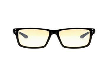 Image of Gunnar Optiks Riot Glasses, Rectangular Shape, Onyx/Amber RIO-00101