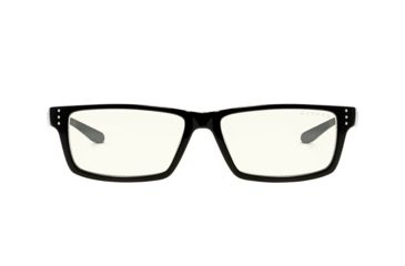 Image of Gunnar Optiks Riot Glasses, Rectangular Shape, Onyx/Liquet RIO-00109