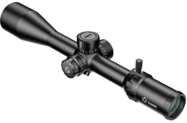 Image of GUNNR Heimdall 6-24x50mm 30mm Tube Rifle Scope, Second Focal Plane, 1/8 MOA Reticle, Black, FFP-0624-50